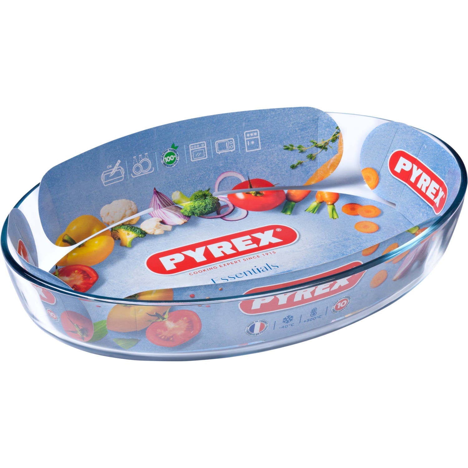 Pyrex Ovenschaal Essentials Ovaal Transparant - 3 liter
