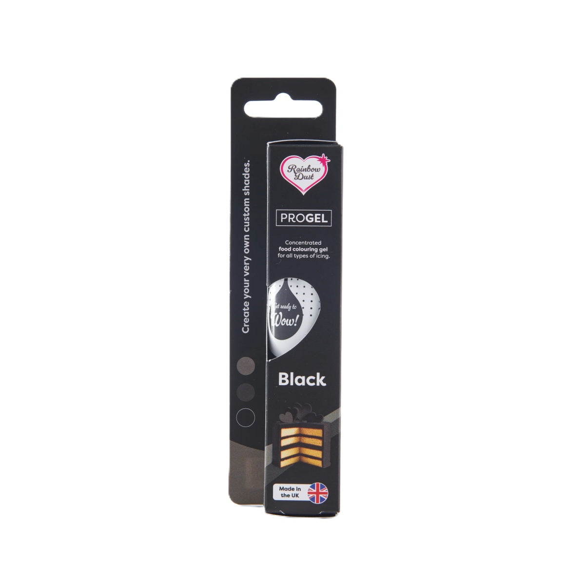 Rainbow Dust Progel Kleurstof - Zwart