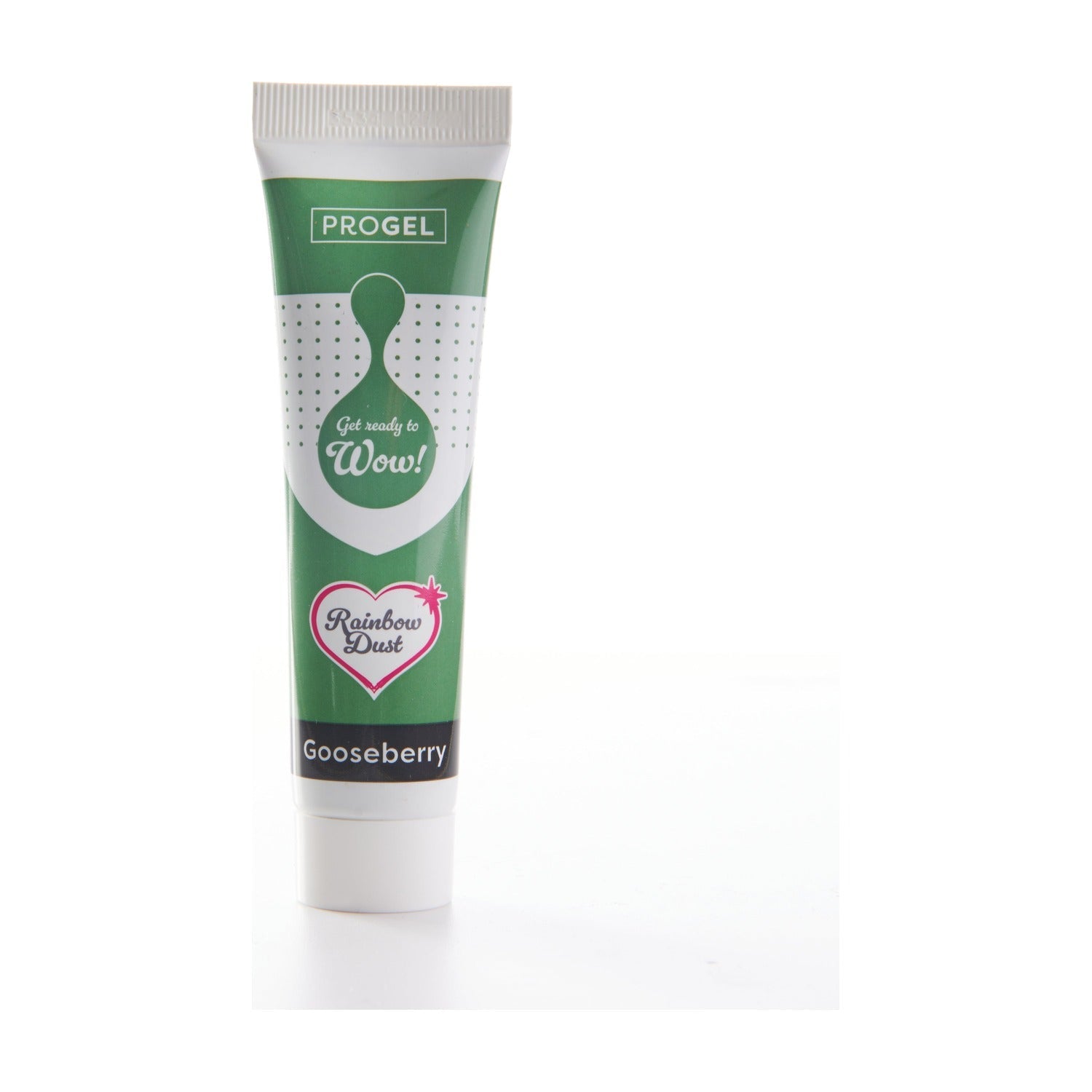 Rainbow Dust Progel Kleurstof - Gooseberry op witte achtergrond