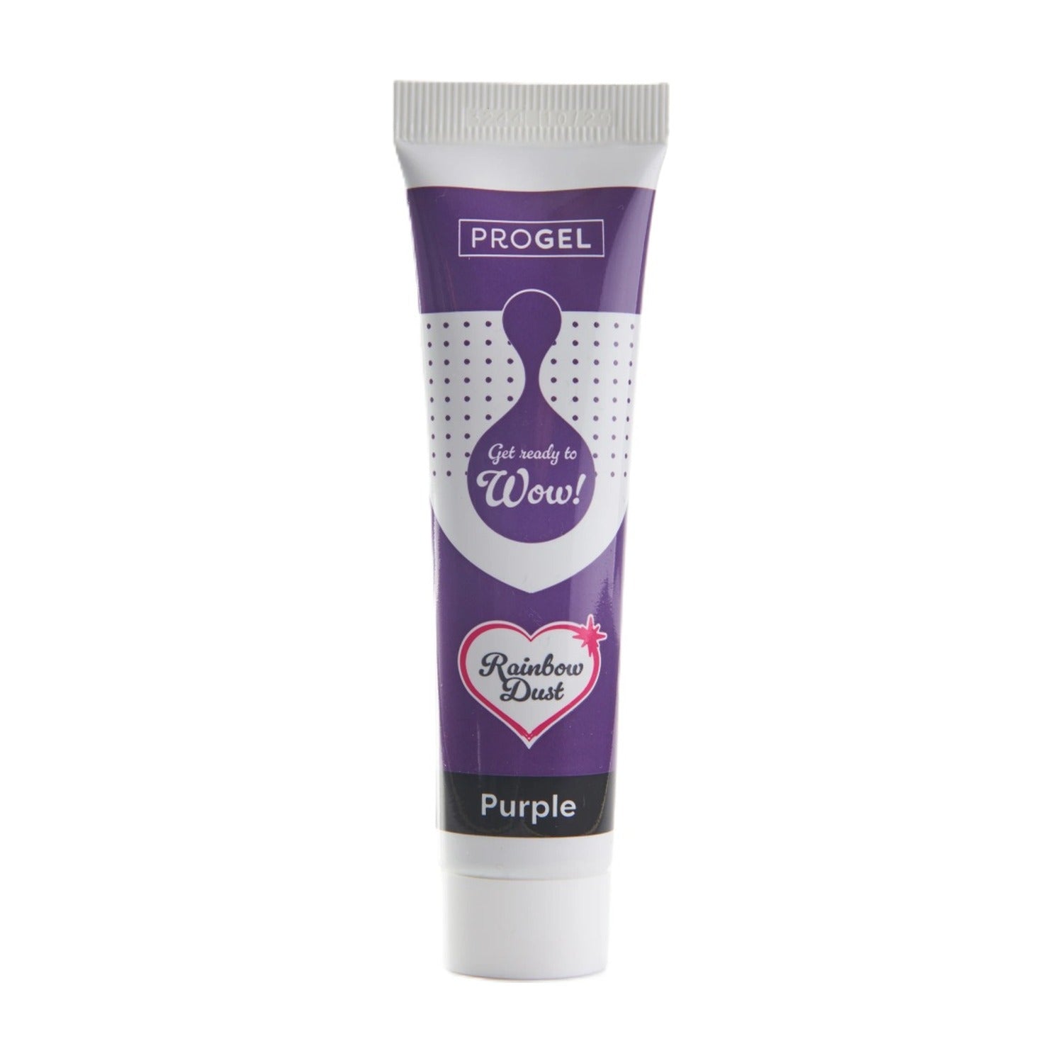 Rainbow Dust Progel Kleurstof - Purple op witte achtergrond