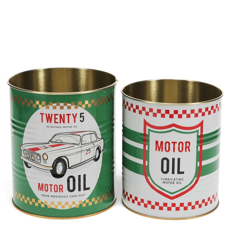 Rex Opbergblikken Medium 2-delig - Motor Oil op witte achtergrond