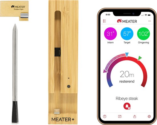MEATER Plus Draadloze Thermometer - 50 Meter