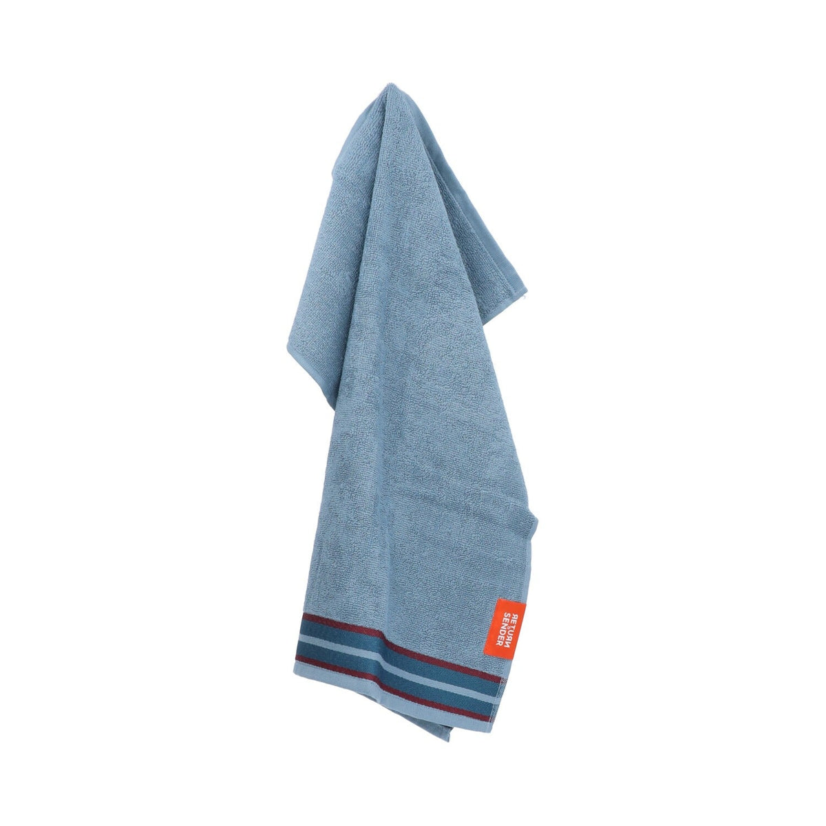 Return to Sender Keukendoek Sofia - Blue op witte achtergrond