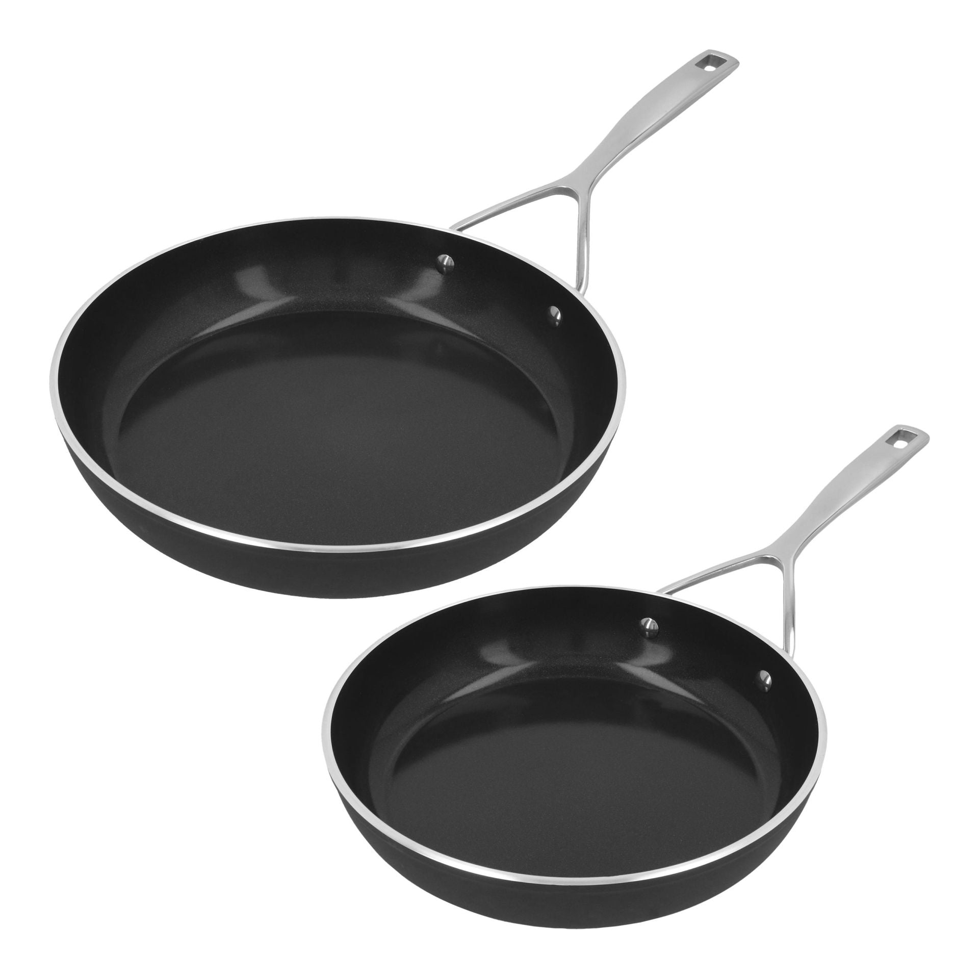 Demeyere Alu Pro 5 Ceraforce Koekenpannenset - 24 + 28 cm, detailfoto
