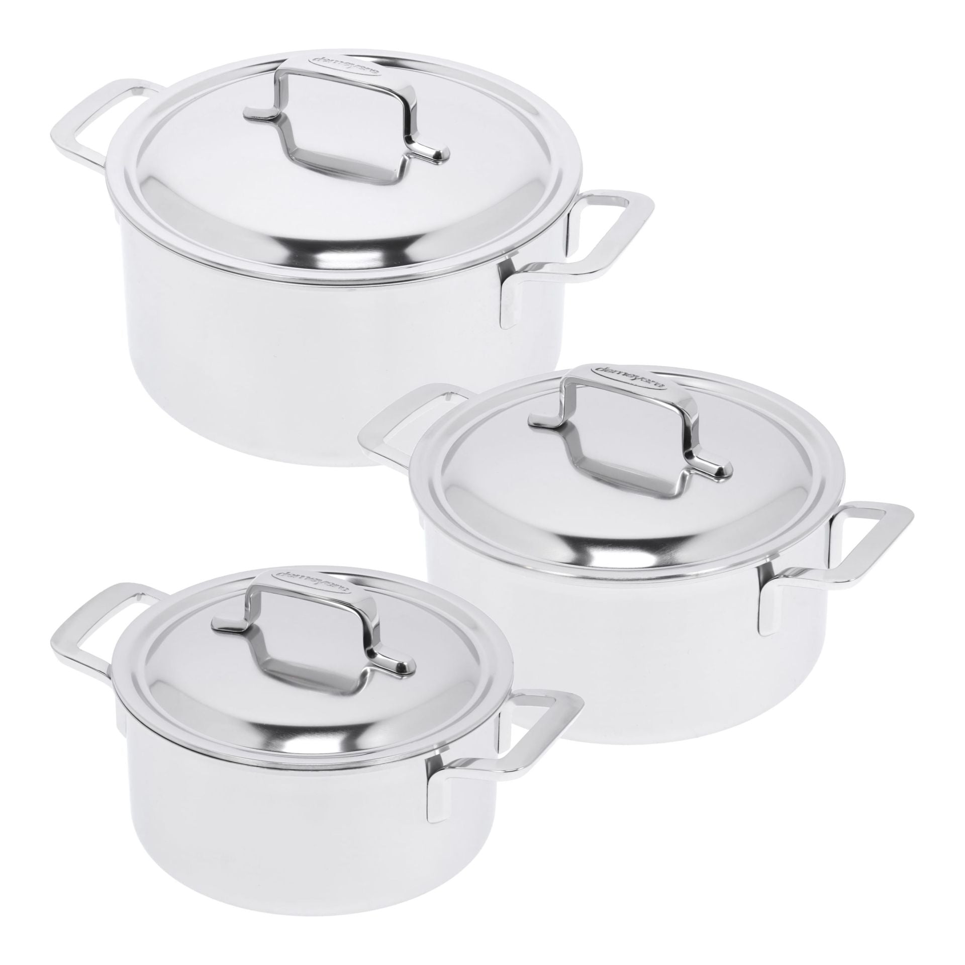 Demeyere Intense 5 Pannenset 3-delig, productfoto 4