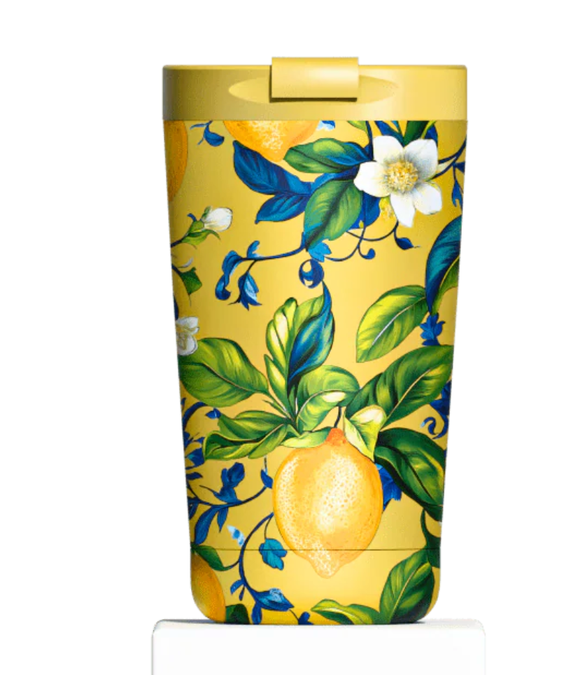 IZY Thermosbeker Giallo Limone - 350 ml op witte achtergrond