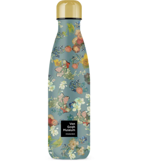 IZY Thermosfles 50 Jaar Van Gogh - 500 ml op witte achtergrond