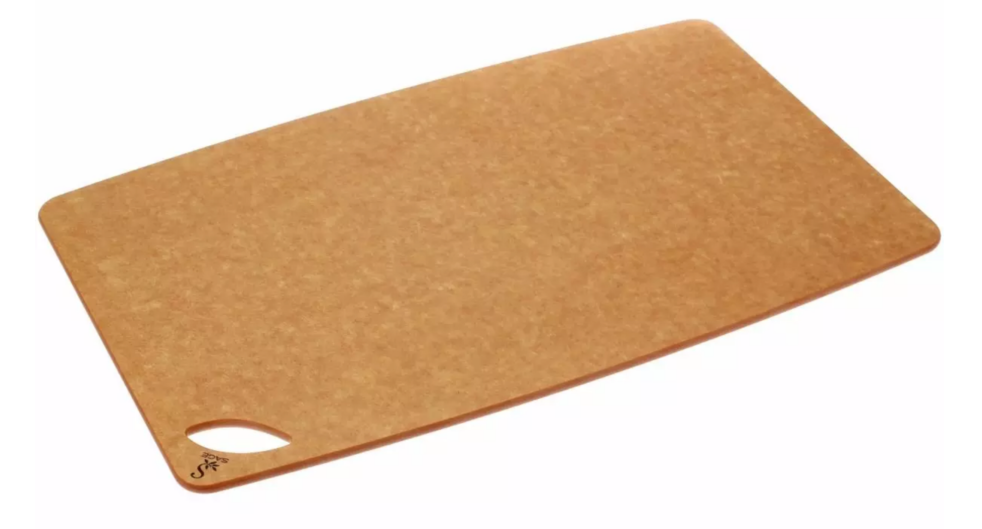 Sage Snijplank Naturel - 27 x 40 cm op witte achtergrond