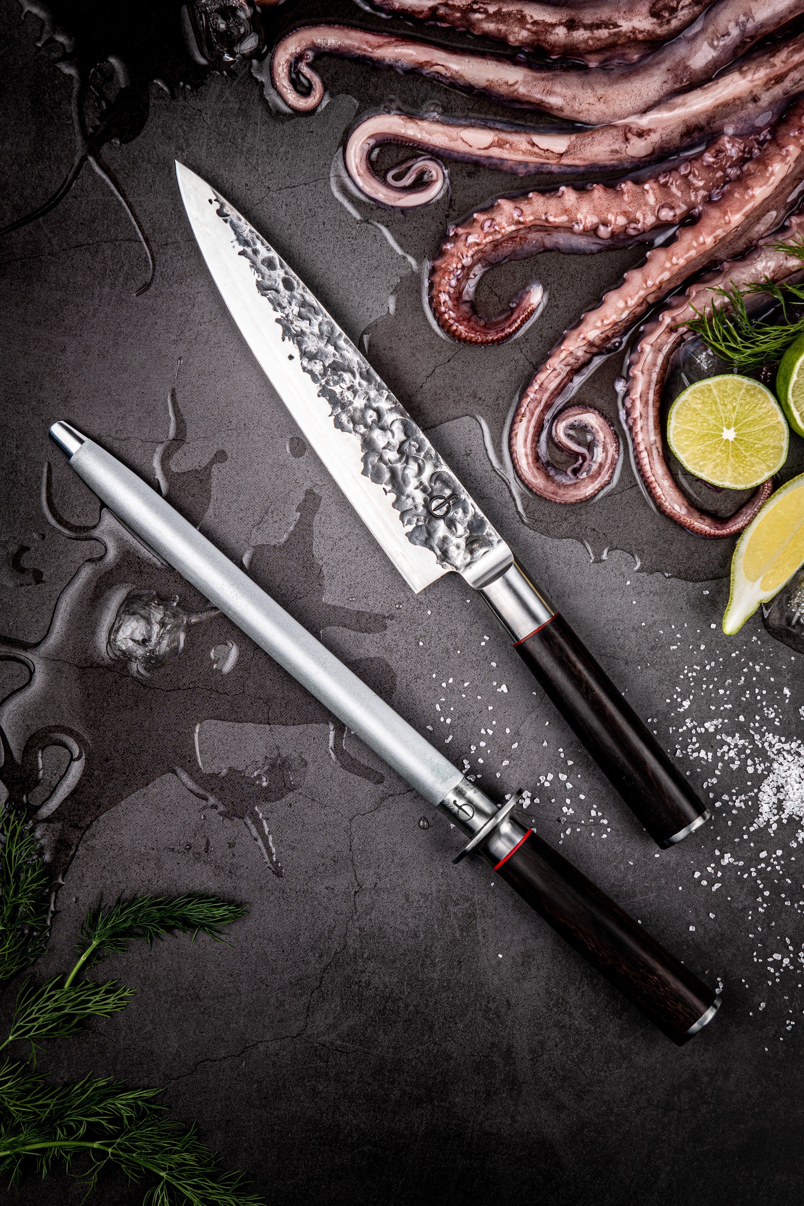Forged Sebra Diamanten Aanzetstaal