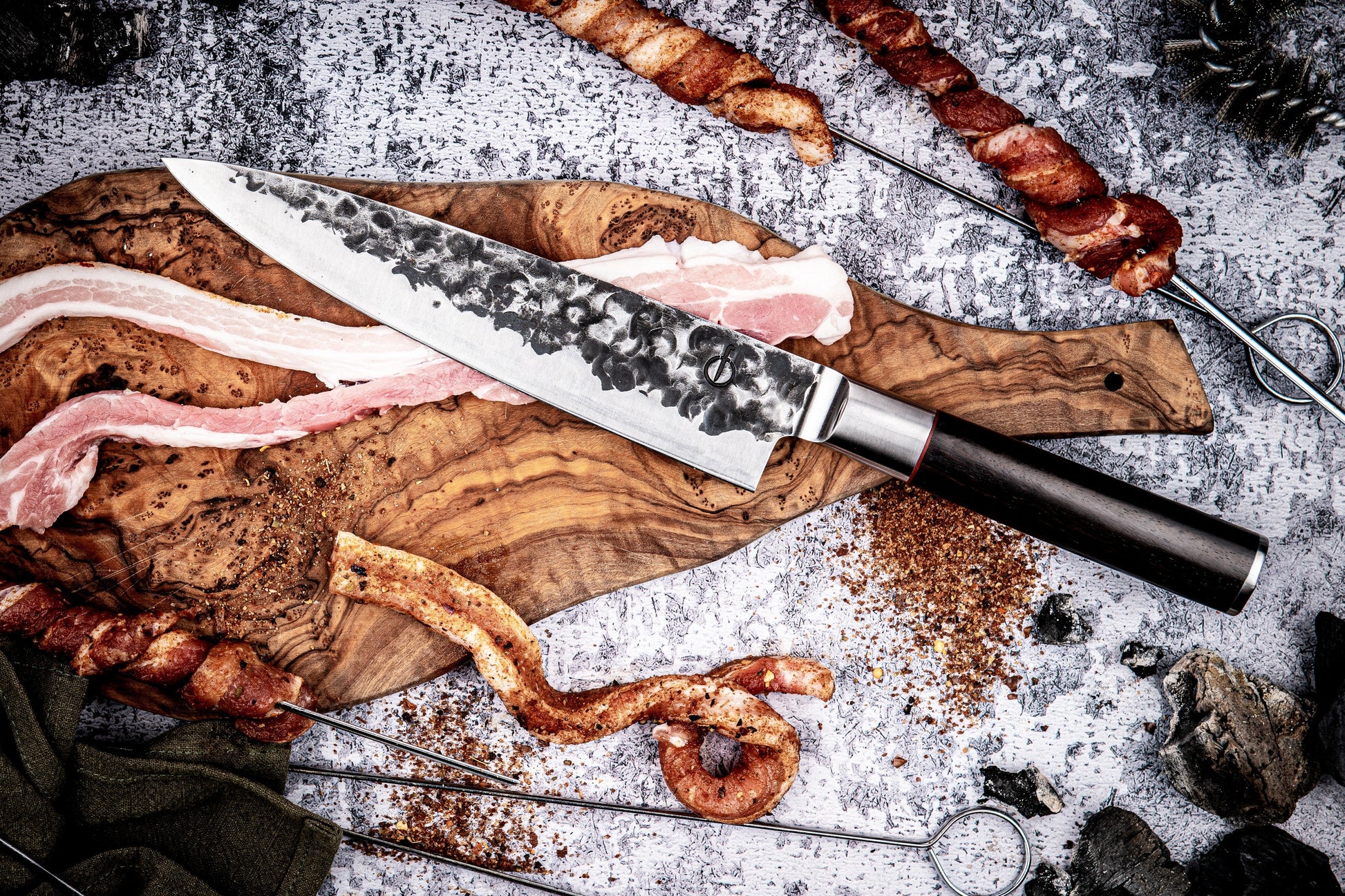 Forged Sebra Koksmes - 20 cm