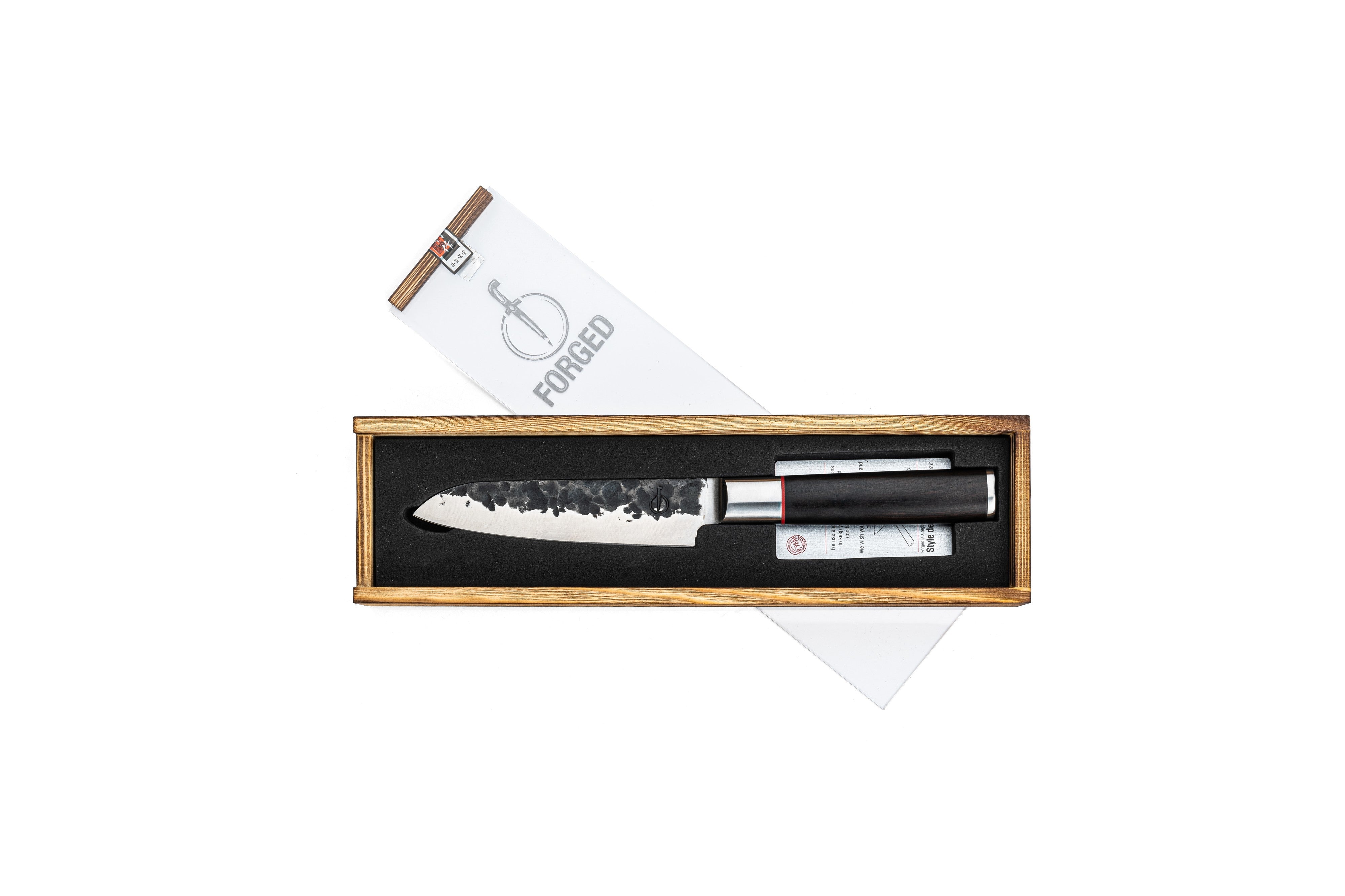 Forged Sebra Santokumes - 14 cm
