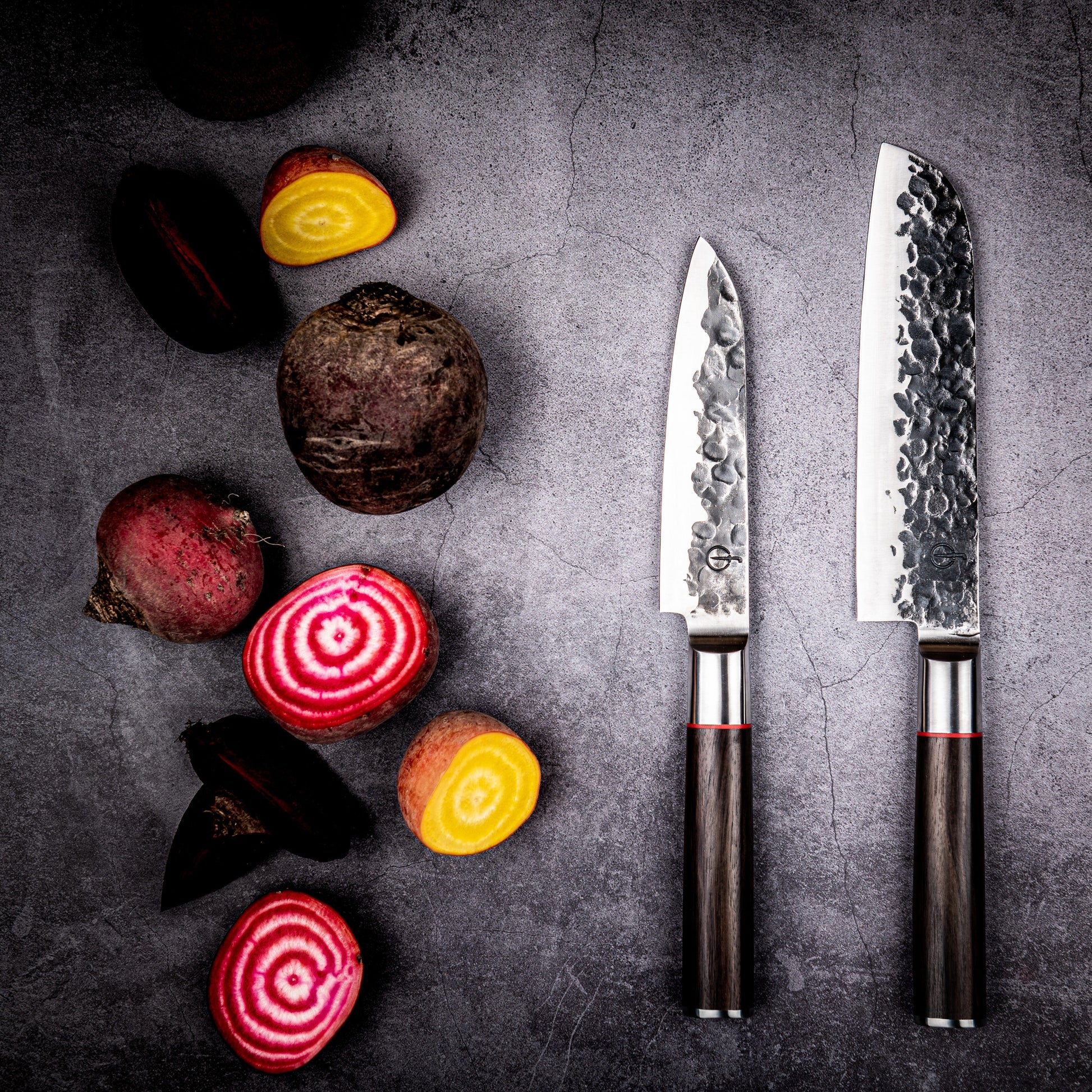 Forged Sebra Santokumes - 14 cm