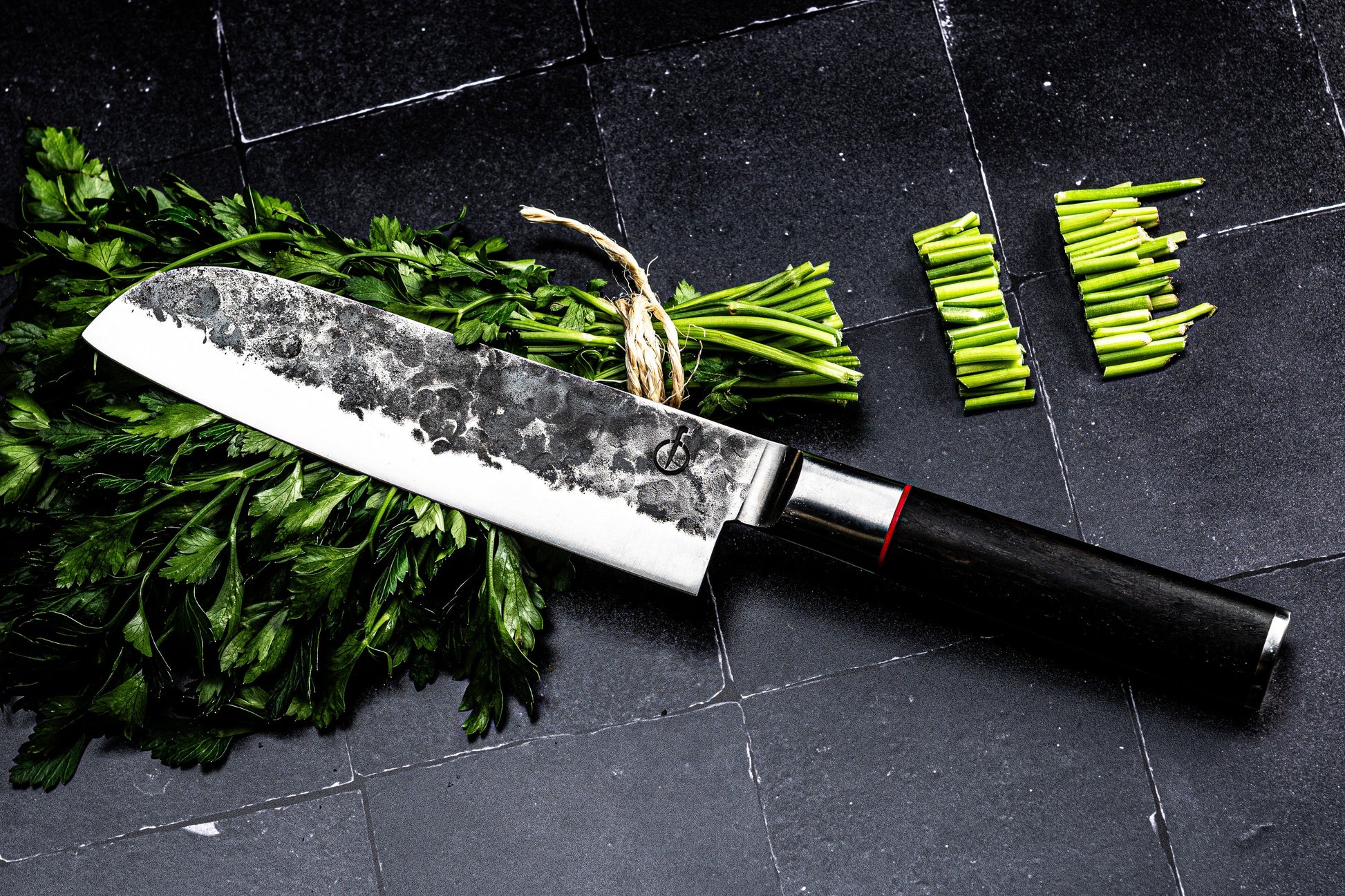 Forged Sebra Santokumes - 18 cm