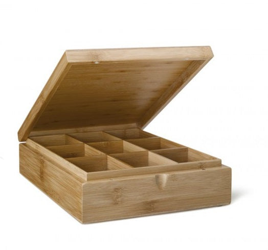 Bredemeijer Universal Theedoos 9-vaks - Bamboe, productfoto 4