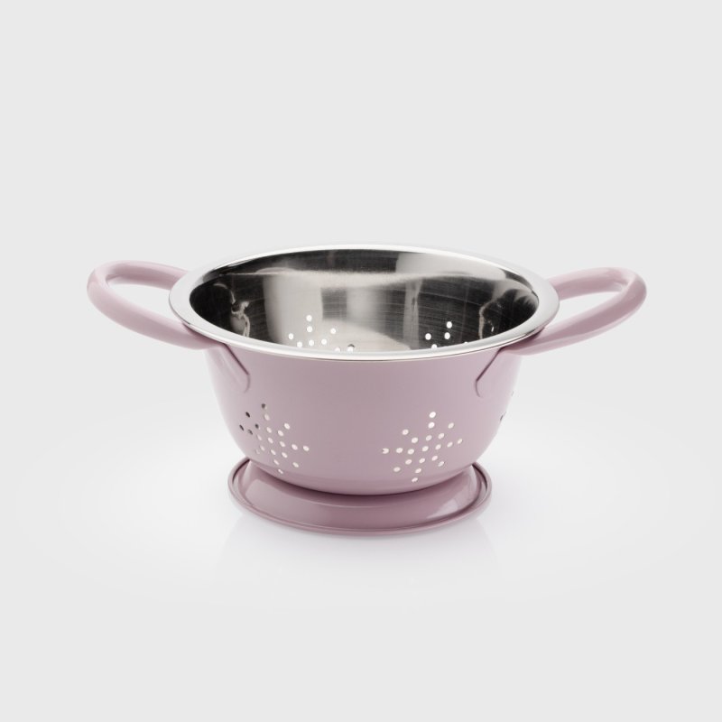 Taylor's Eye Witness Mini Vergiet 15 cm - Paars, vanaf de zijkant, het RVS interieur zichtbaar