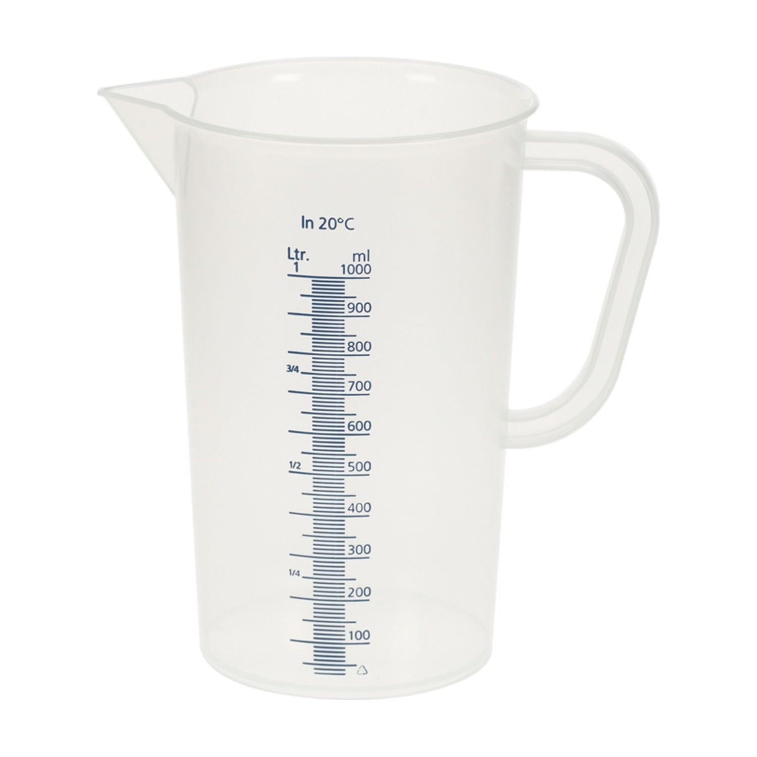 Vitlab Maatbeker - 50 ml op witte achtergrond