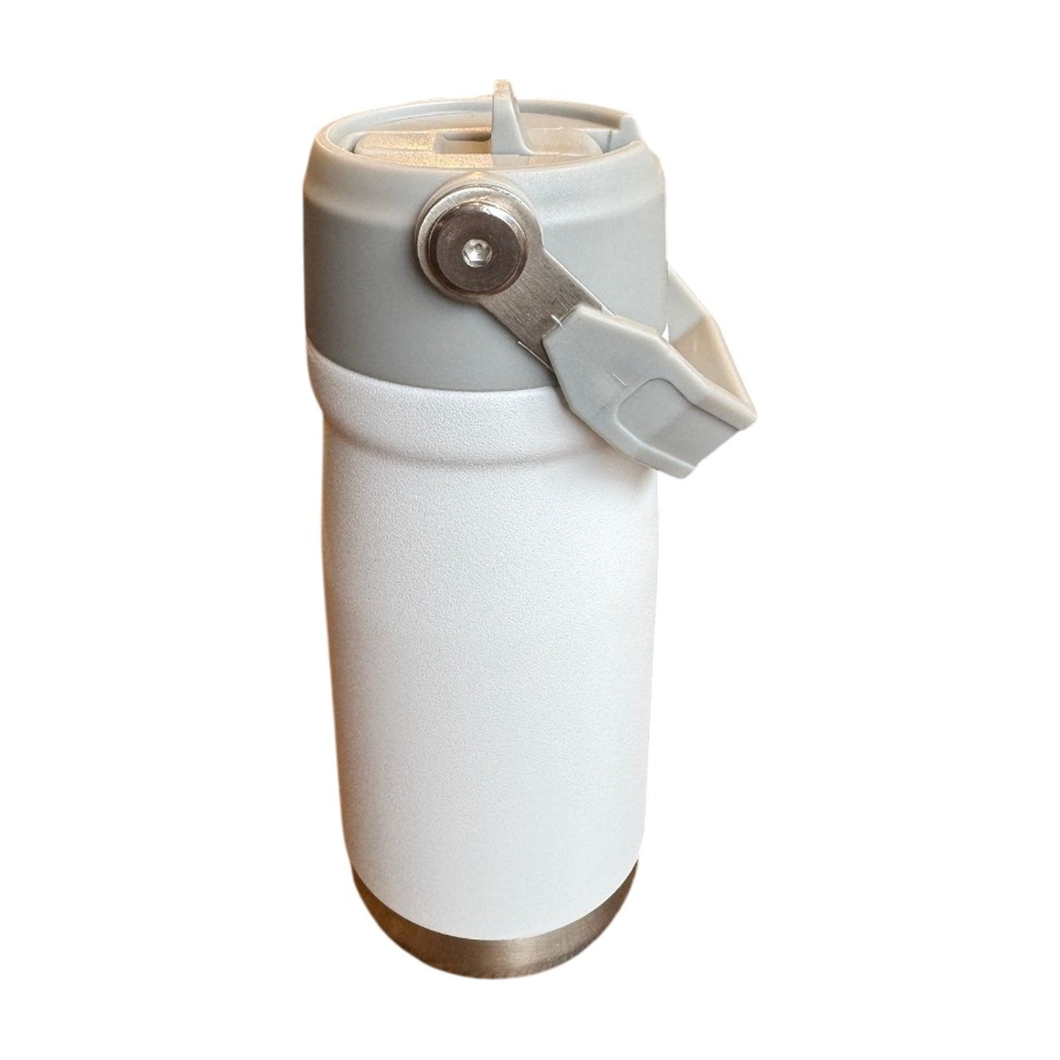 Woerdman Thermosfles met Handvat Wit - 500 ml op witte achtergrond