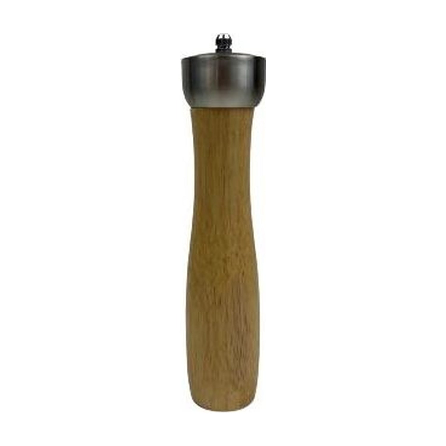 Woerdman Peper- of Zoutmolen Hout/RVS - 25 cm op witte achtergrond