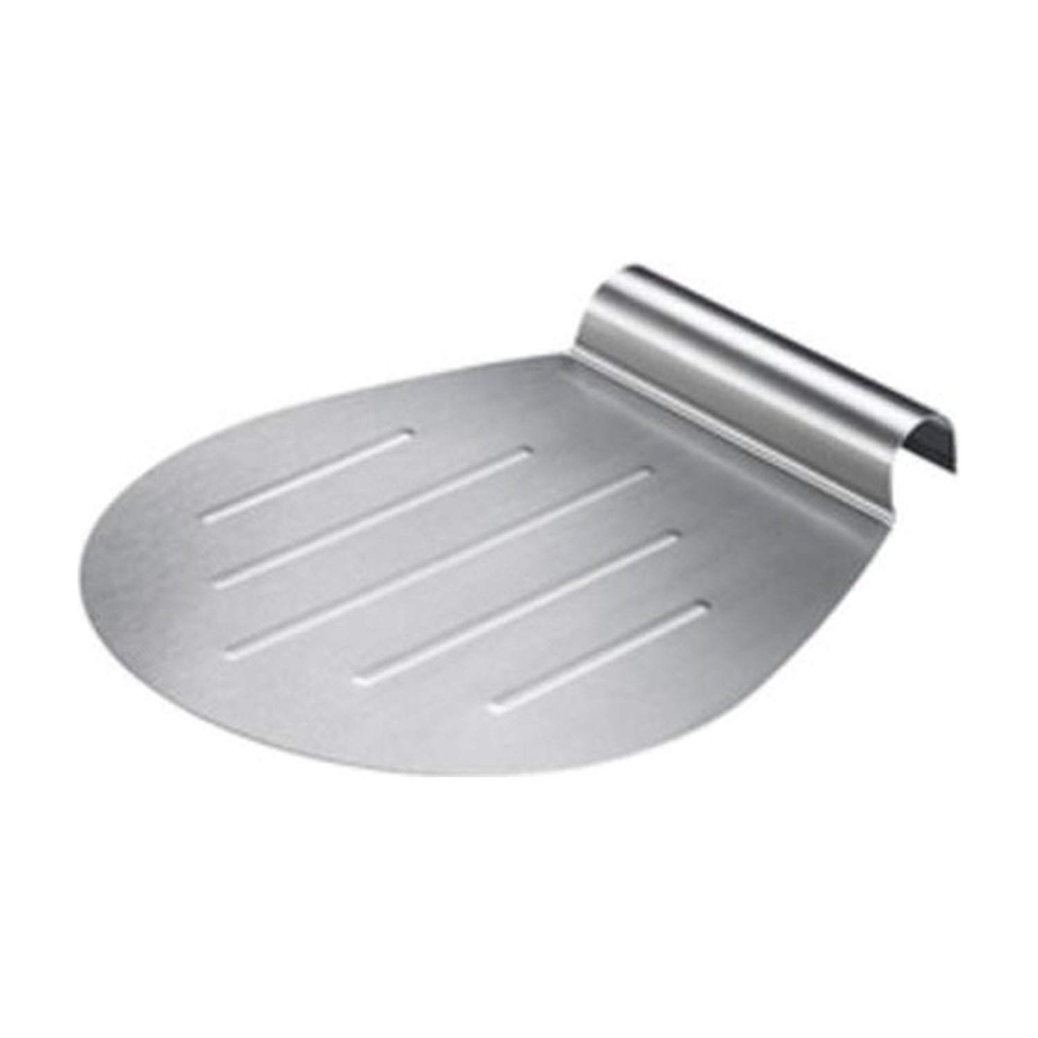 Woerdman Pizzaschep RVS - 33,5 cm op witte achtergrond