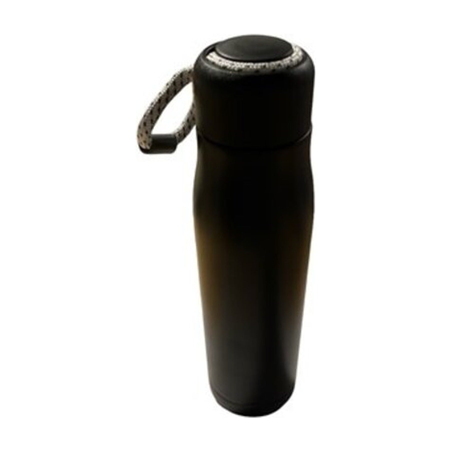Culi1 Thermosfles Metallic Zwart - 500 ml op witte achtergrond