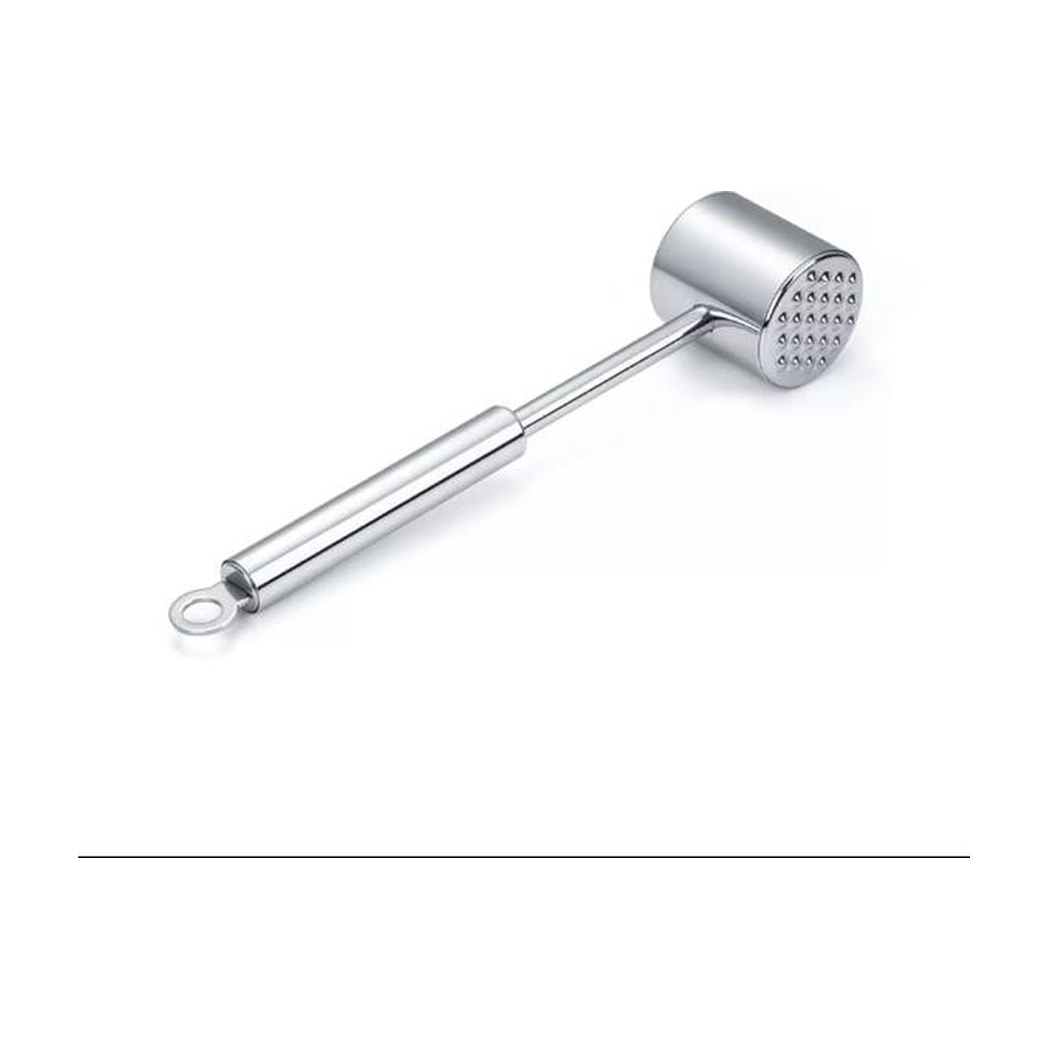Woerdman Vleeshamer RVS - 28 cm op witte achtergrond