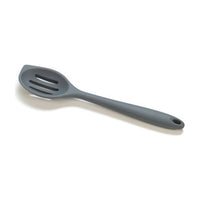 Slowtime Siliconen Lepel met Gleuf Grijs - 27 cm