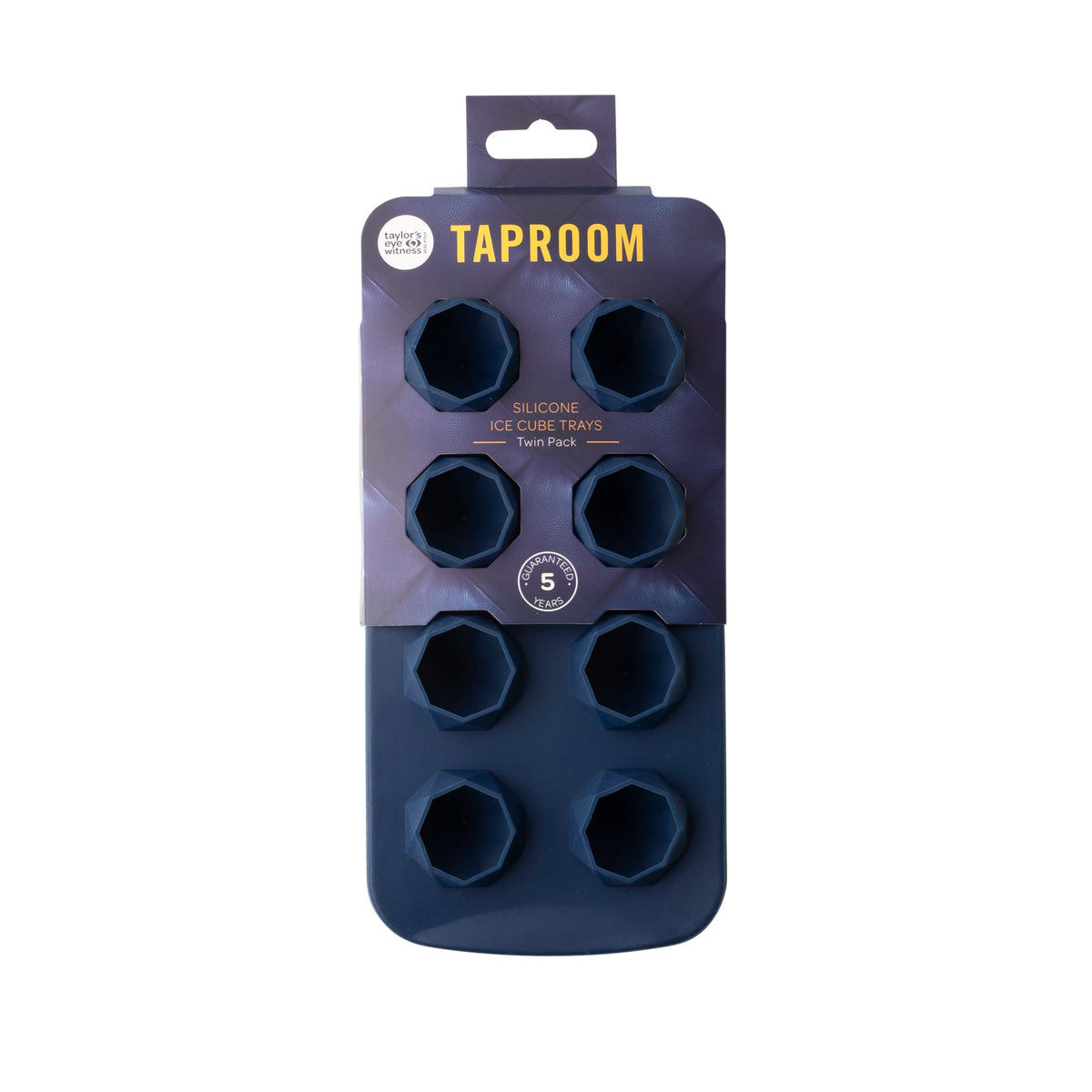 Taylor's Eye Witness IJsblokjesvorm Siliconen Diamant - Blauw, in de Taproom-verpakking