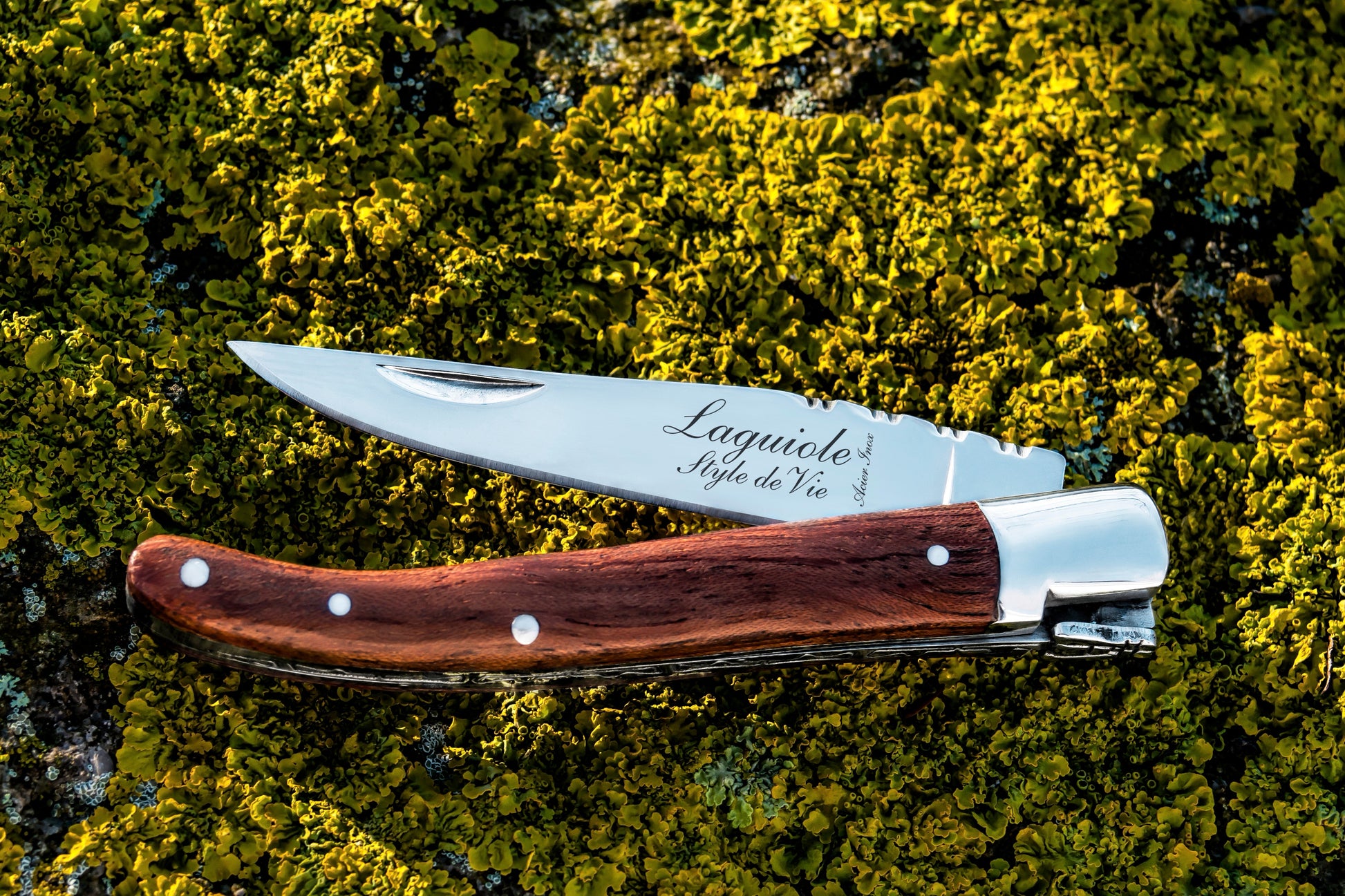 Laguiole Style de Vie Luxury Line Zakmes - Rozenhout