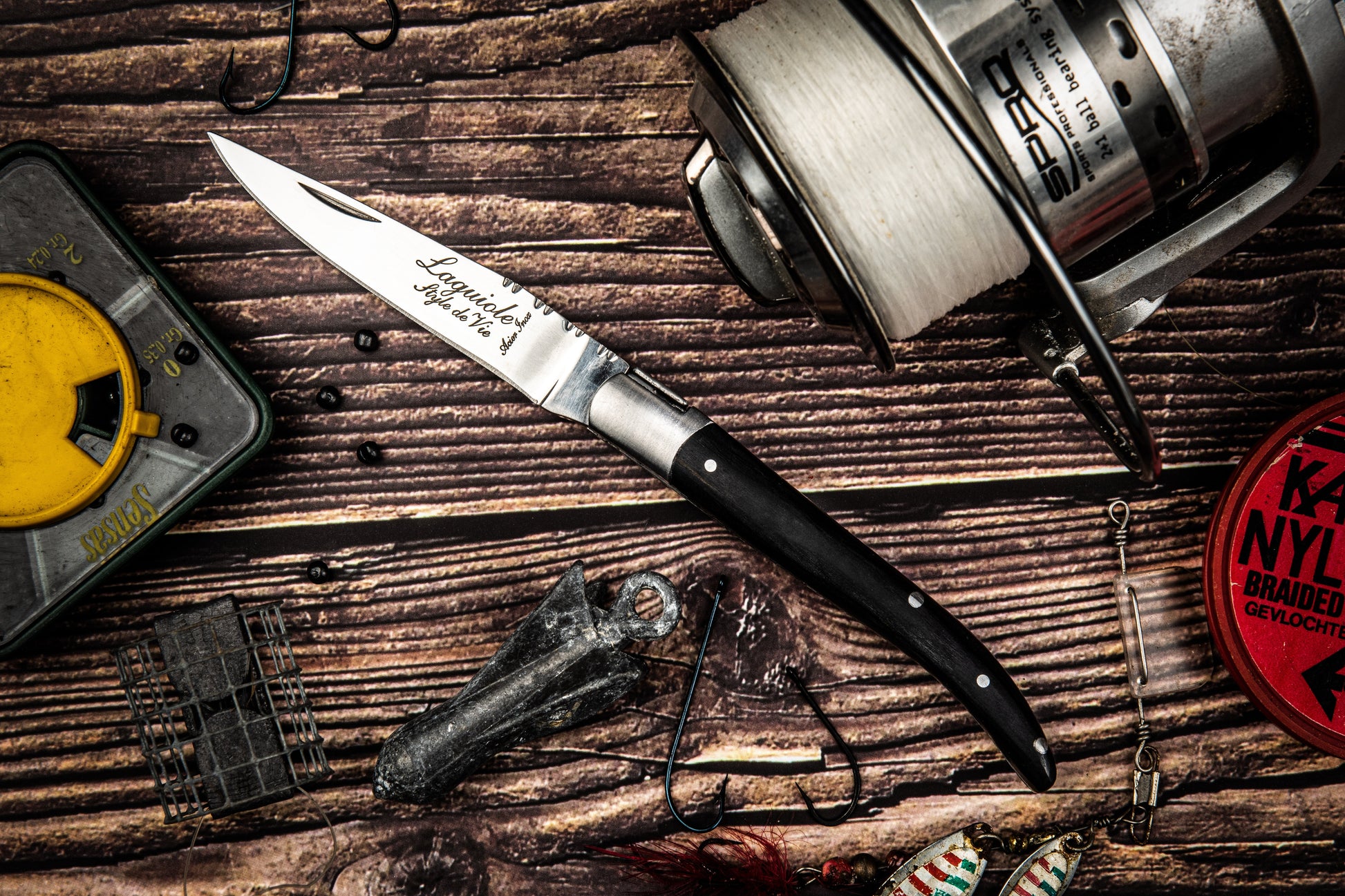 Laguiole Style de Vie Luxury Line Zakmes - Ebbenhout