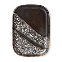 HKLiving 70's Vierkant Bordje Mojave - Rock on