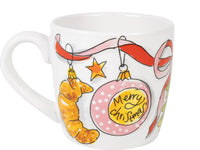 Blond Amsterdam Kerst Cappuccinobeker Strik - 500 ml