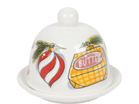 Blond Amsterdam Kerst Botervloot Rond Kerstballen - 12 cm