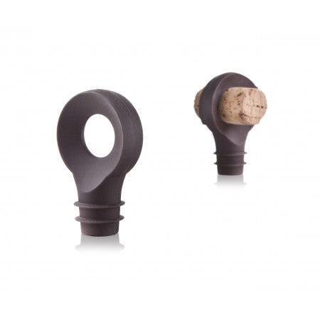 Vacuvin Flessluiting Bottle Stopper 2-delig op witte achtergrond