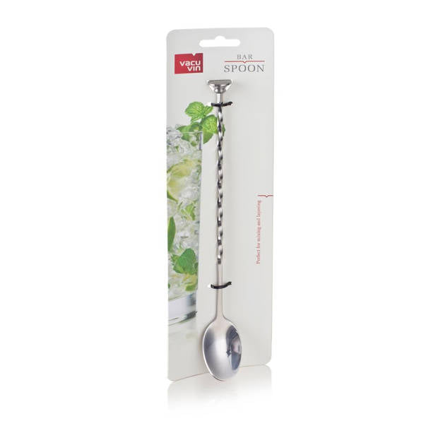 Vacuvin Cocktail Lepel op witte achtergrond