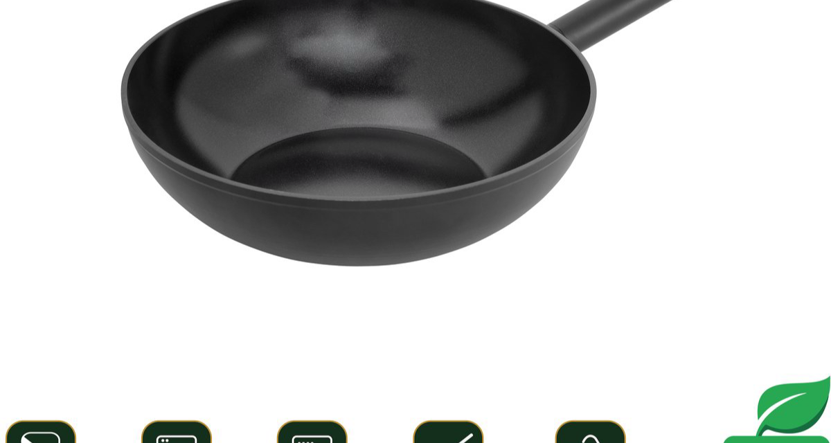 Combekk Forest Easy Wokpan - 28 cm op witte achtergrond