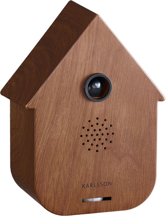 Karlsson Ornament Sound Box Modern Cuckoo - Dark Wood
