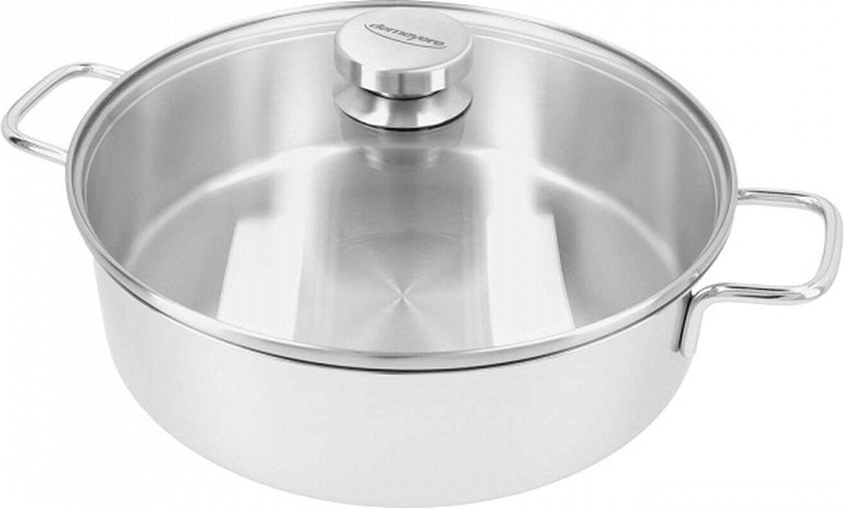 Demeyere Apollo 7 Hapjespan - 28 cm op witte achtergrond