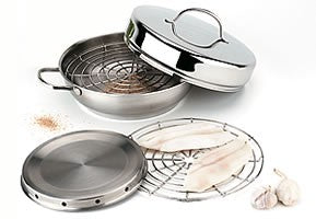 Demeyere Resto 3 Rookset RVS - 28 cm, sfeerbeeld