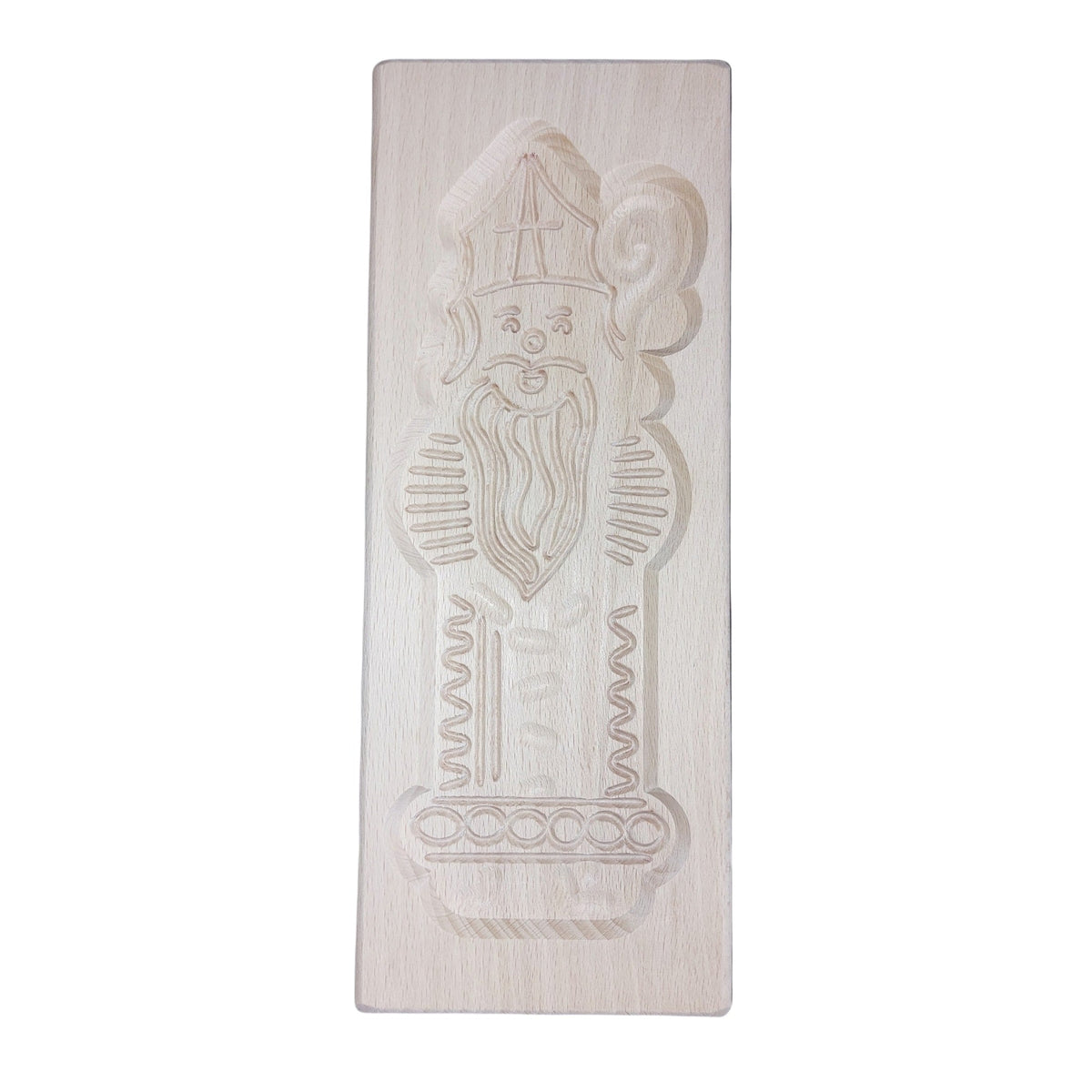 HKS Speculaasplank Sint - 23 cm op witte achtergrond