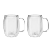 Zwilling Sorrento Dubbelwandig Koffieglazen met Oor 2 stuks - 350 ml