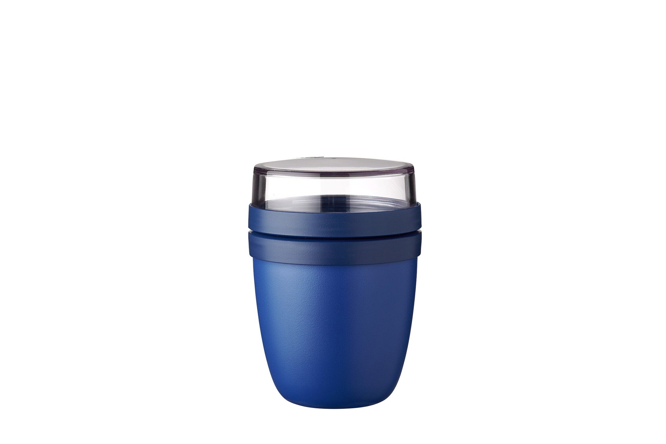 Mepal Lunchpot Mini Ellipse - Donkerblauw op witte achtergrond