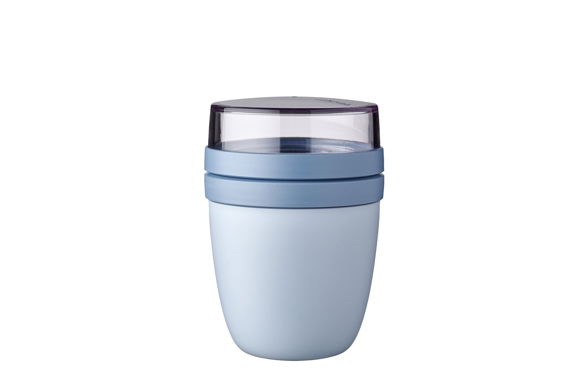 Mepal Lunchpot Ellipse - Lichtblauw op witte achtergrond
