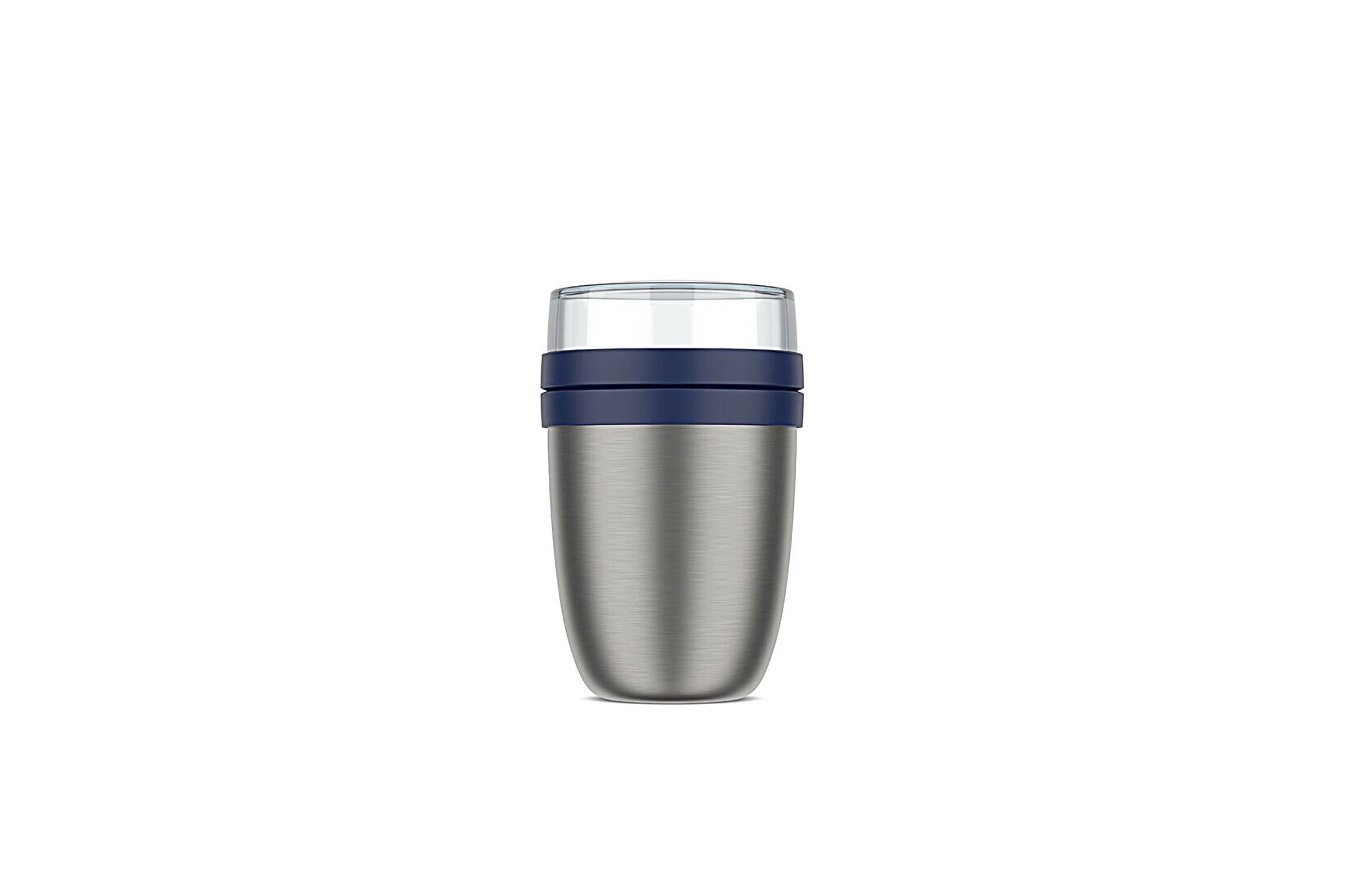 Mepal Thermos Lunchpot Ellipse - Donkerblauw op witte achtergrond