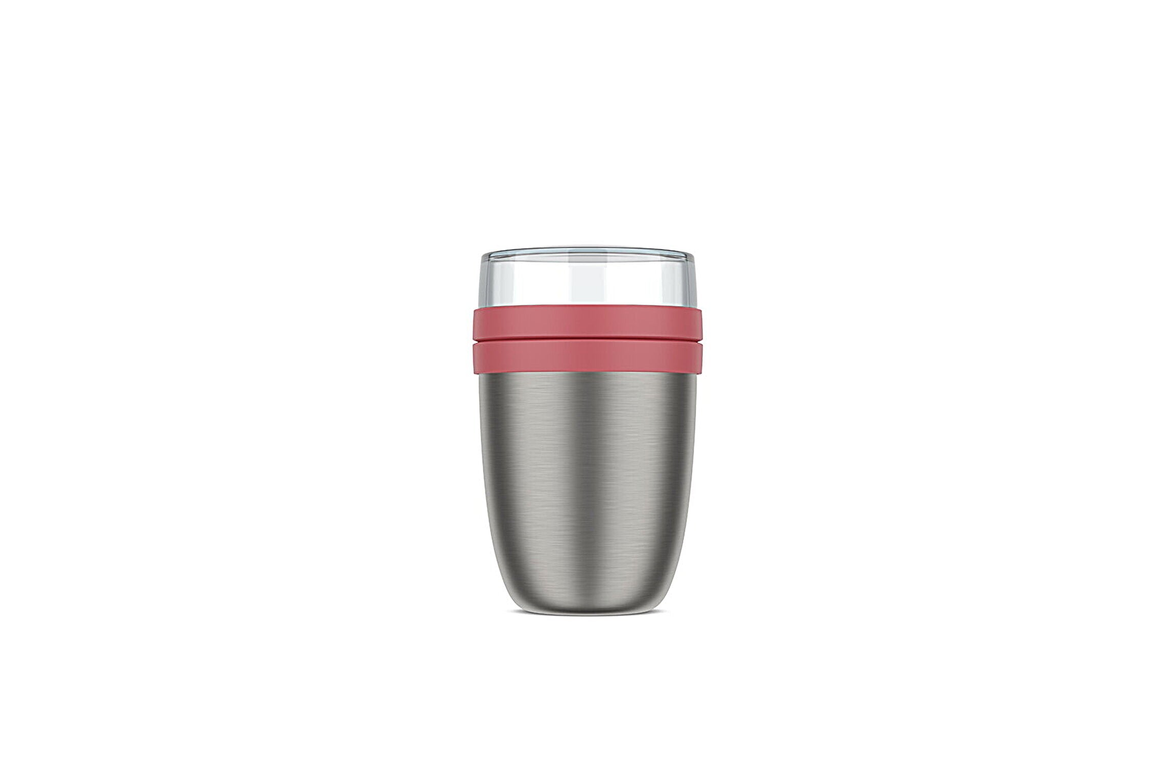 Mepal Thermos Lunchpot Ellipse - Roze op witte achtergrond