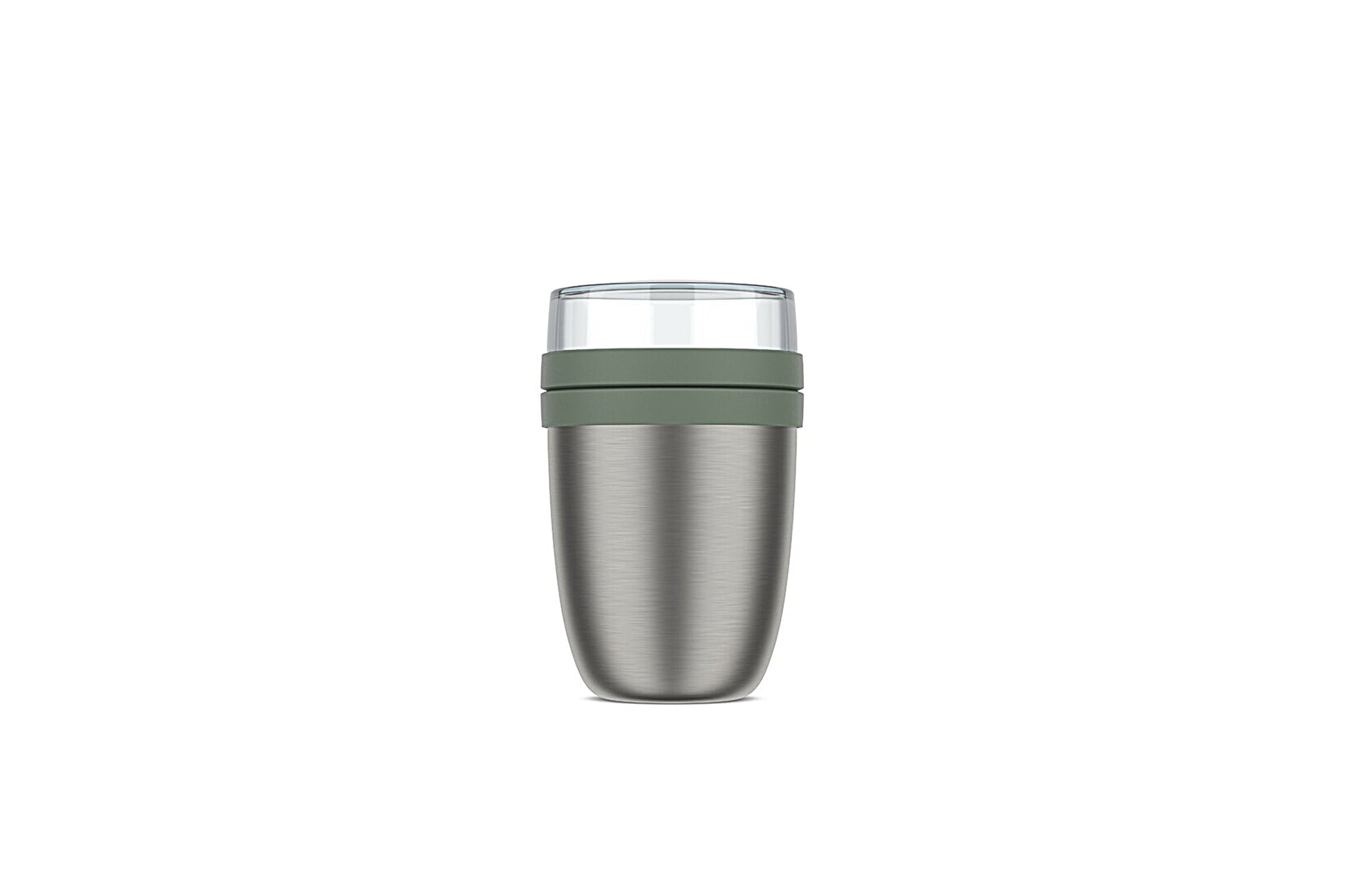 Mepal Thermos Lunchpot Ellipse - Groen op witte achtergrond