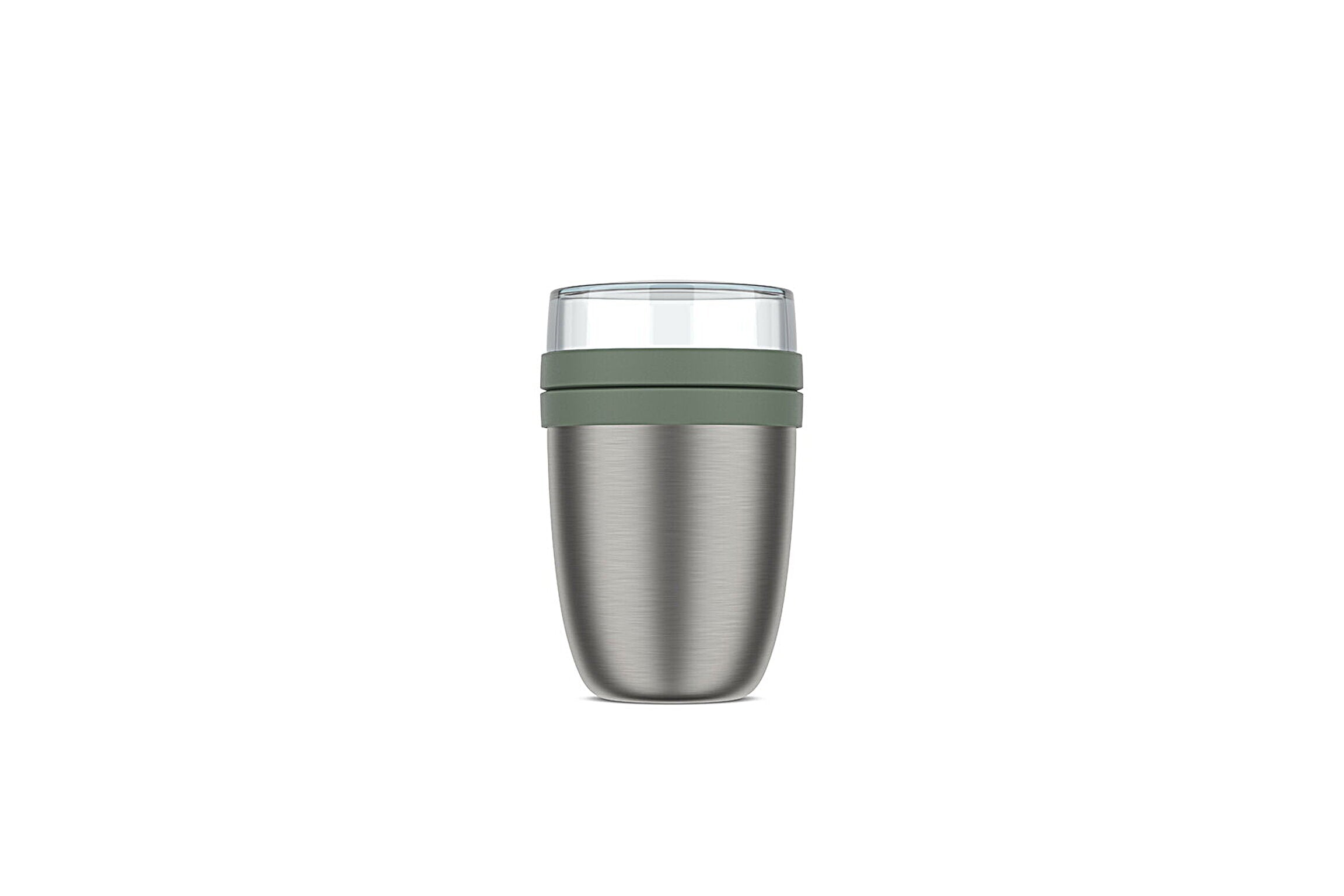 Mepal Thermos Lunchpot Ellipse - Groen op witte achtergrond