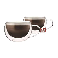 Maxxo Cappuccinoglazen Dubbelwandig 2 stuks - 300 ml
