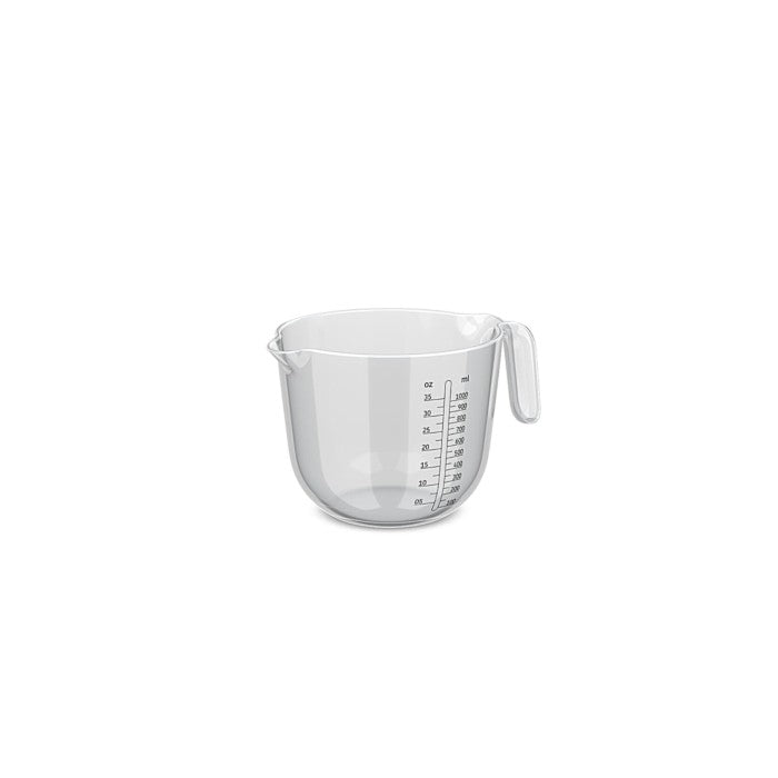 Mepal Maatbeker Chef It 1000 ml - Transparant op witte achtergrond