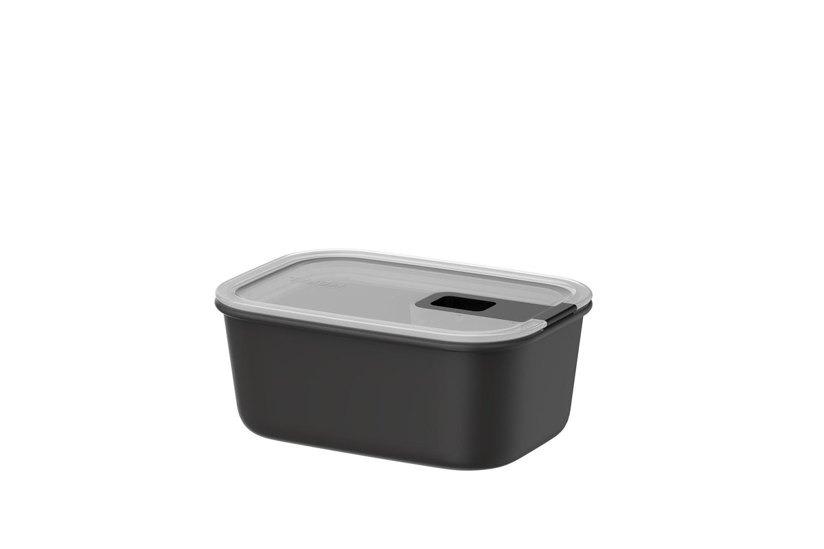 Mepal Vershouddoos Easyclip 2.0 700 ml - Zwart op witte achtergrond