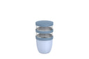 Mepal Lunchpot Ellipse 3-delig - Lichtblauw